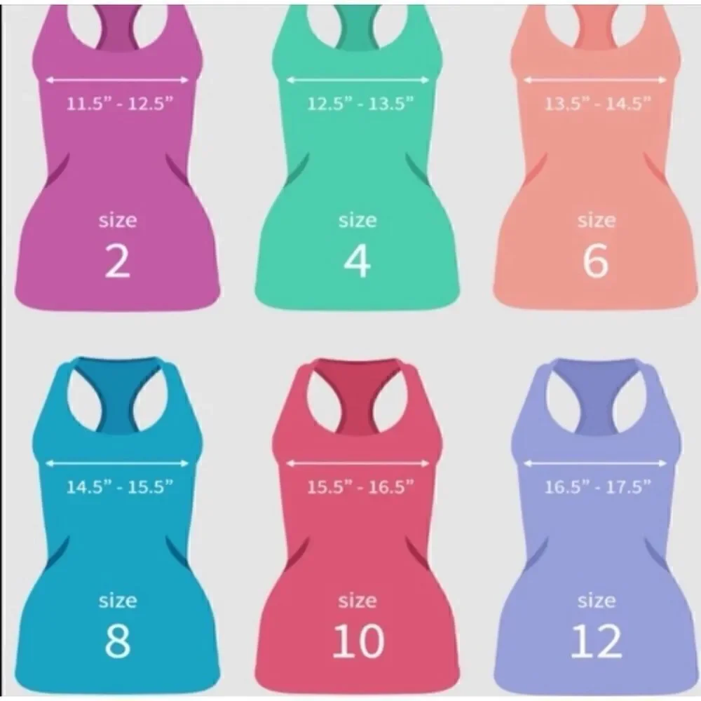 Lululemon Womens Size 6 Coastal Tank Indian Teal
